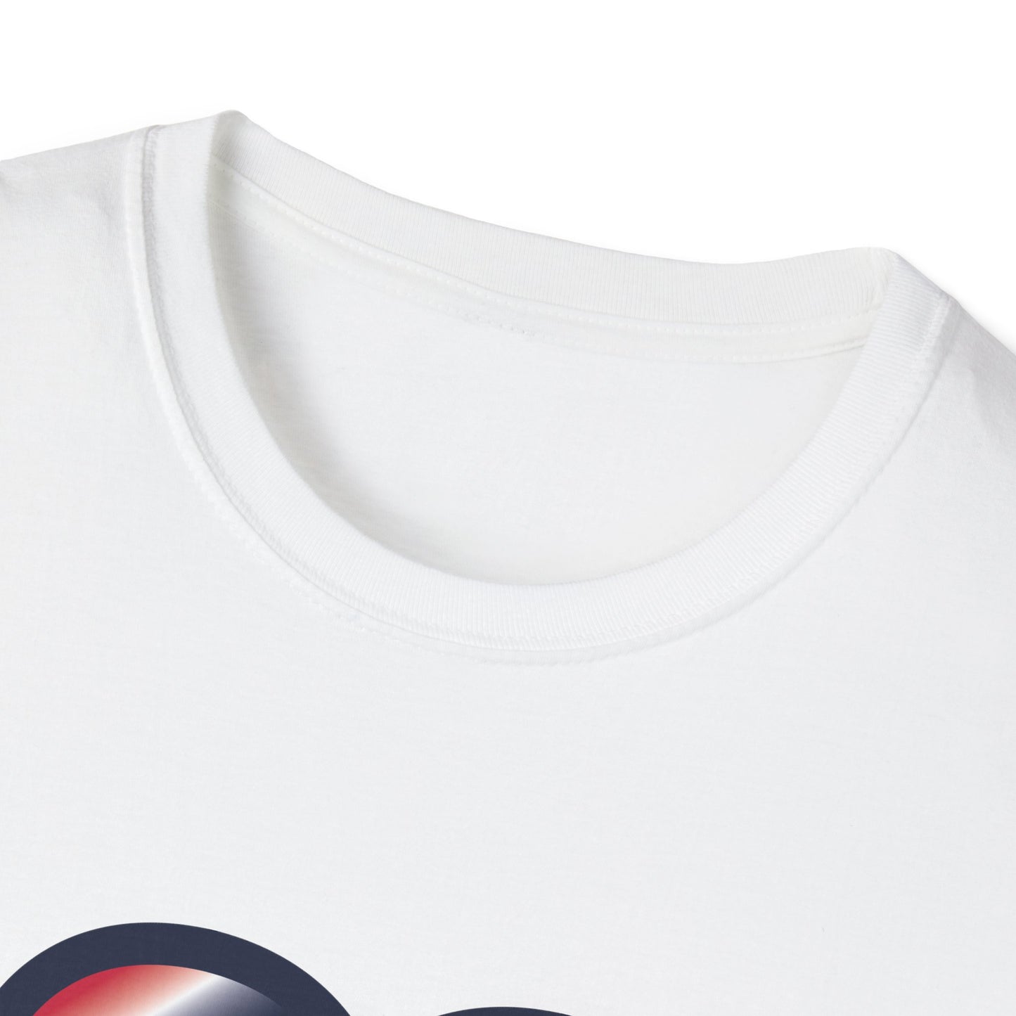 Modern Heart Graphic Unisex Softstyle T-Shirt