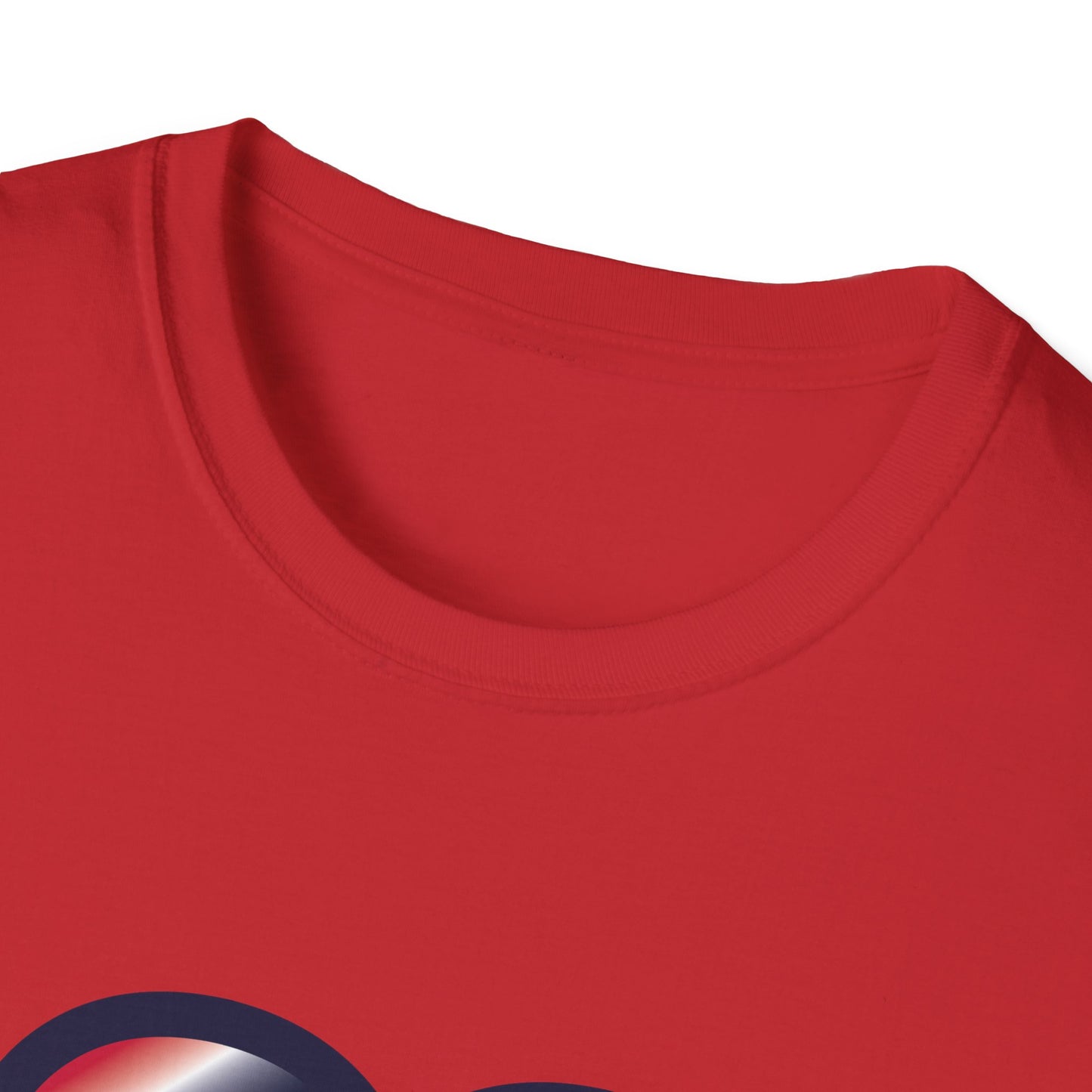 Modern Heart Graphic Unisex Softstyle T-Shirt