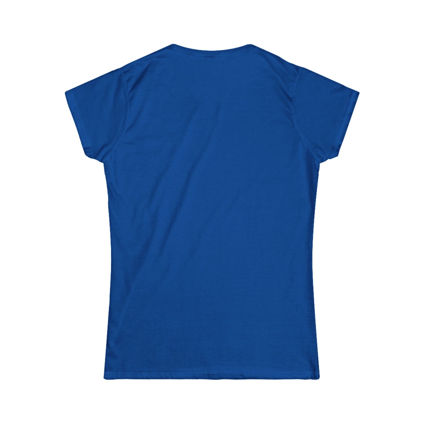 Patriotic Heart Women's Softstyle Tee - Red, White & Blue Graphic Shirt